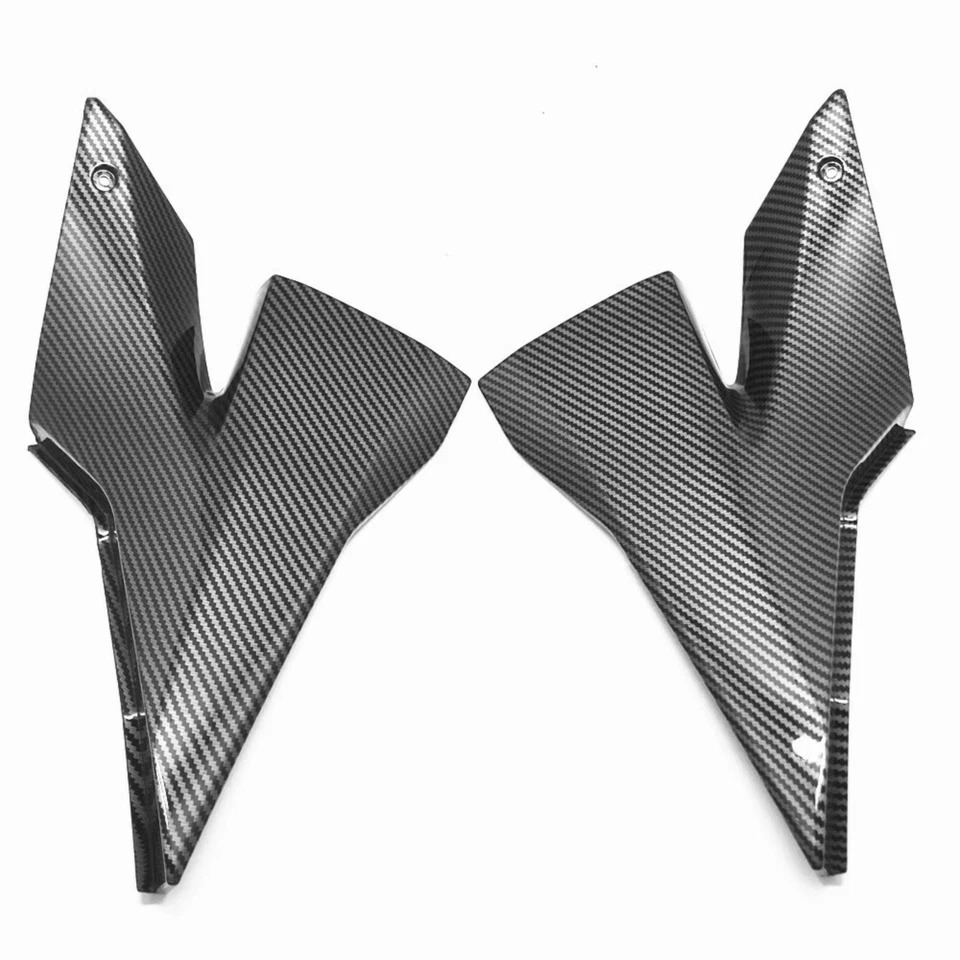 Gas Tank Side Knee Fairing Cowl Carbon Fiber For Kawasaki Ninja ZX-10R 2004-2005 Foto 3 de 4