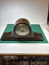 Sessions 1934 Mantel Clock USA  With chime, Windup, Appears to we wound to tight