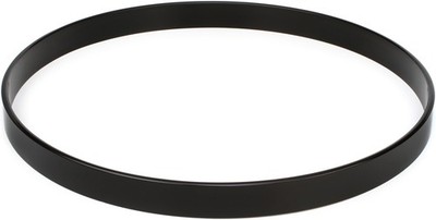 Gibraltar Bass Drum Hoop - Black Finish 22-inch (2-pack) Bundle