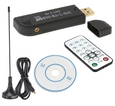 USB 2.0 FM Radio DAB Radio DVB-T TV Tuner Recorder SDR Receiver For PC