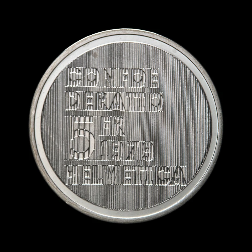 SWITZERLAND. 1979, 5 Francs - Albert Einstein, Portrait, Letter E, 1 Proof - Image 2 of 4