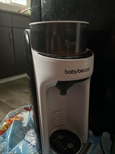 Baby Brezza Formula Pro Advanced White Black Bottle Maker Dispenser