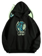 Rick and Morty Men'S Funny Graphic Print Hoodie Rick, Morty, Summer  Mr. Poopy