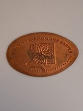 Quetschmünze Saarland Saarbrücken DFG 1 Münze Logo