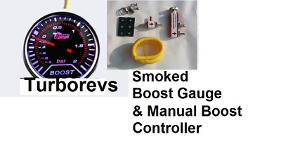 ROVER MG ZR ZS ZT TURBO BOOST CONTROLLER GAUGE KIT 2