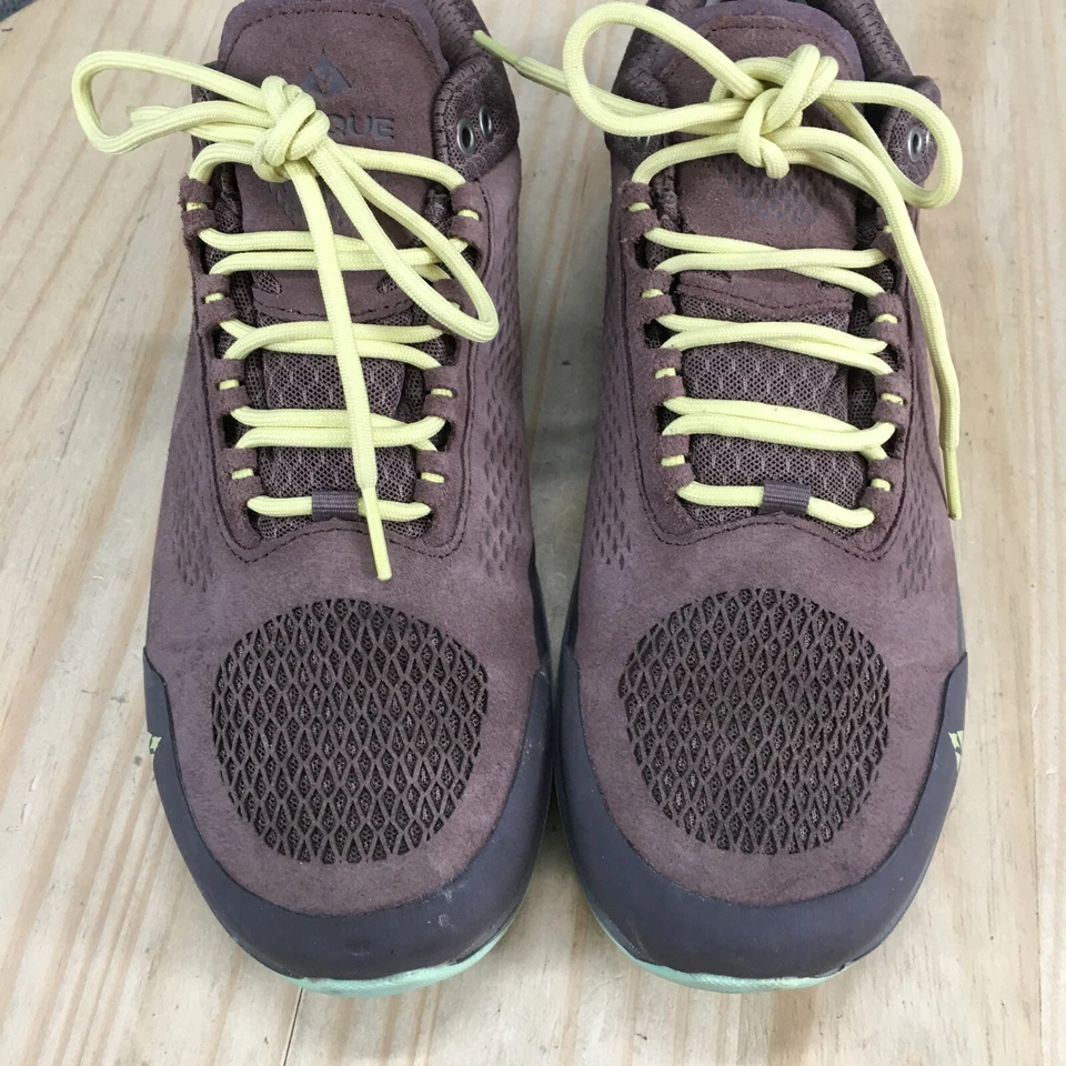 Vasque Shoes Womens 9.5M Breeze LT NTX Hiking Sneakers 7497 Brown Fabric Lace Up - Image 4 of 4