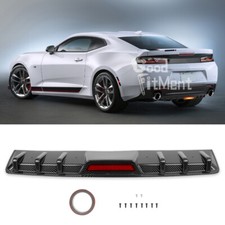 Für Chevrolet Camaro Kohlefaser Heckspoiler Heck Diffusor Lippe Heckstoßstange