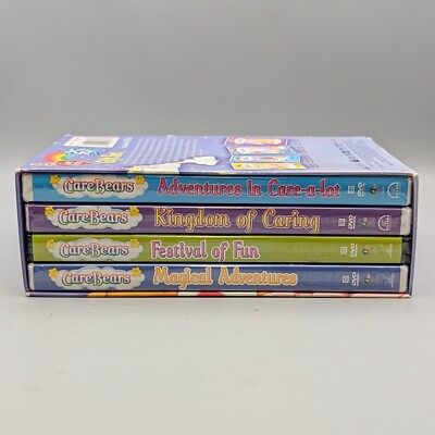 Care Bears - 25th Anniversary Gift Set (DVD, 2007, 4-Disc Set
