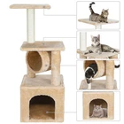 Cat Tree 36 inch Scratching Toy Activity Centre Cat Tower Cat Condo Multi-Level
