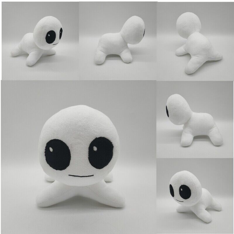 New Thy Creature Plush White Big Eyes Tbh Creature Plush Game