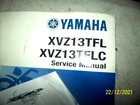 YAMAHA LIT-11616-12-60 XVZ 1300 ROYAL STAR SERVCIE MANUAL XVZ13TFL XVZ13TFLC OEM