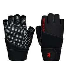 Workout Gym Training Gloves for Fitness Weight Lifting Crossfit Red 