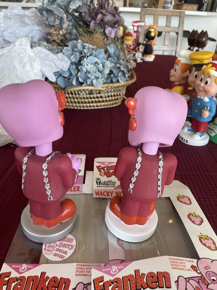Franken Berry Count Chocula Wacky Wobbler Set Of 4 Regular