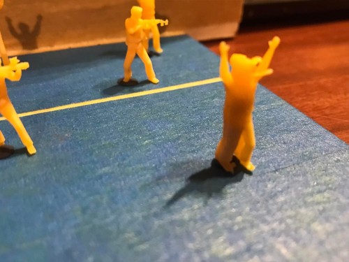 Juego de figuras criminales escala 1/87 (SIN pintar) - Imagen 6 de 11
