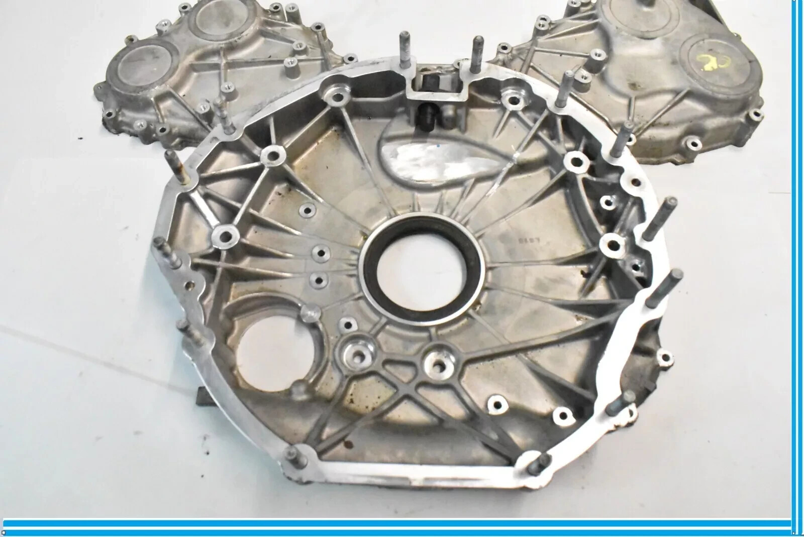 14-18 Maserati Quattroporte GTS 3.8L Engine Motor Rear Timing Cover OEM