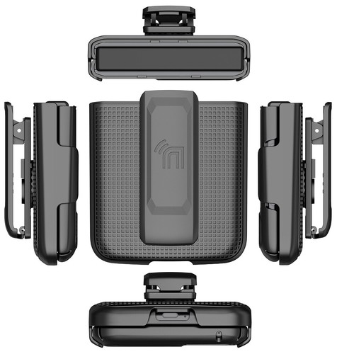 Belt Clip Holster for Motorola RAZR 2022 5G Flip Phone (Made for Our Slim Case) - Picture 5 of 6