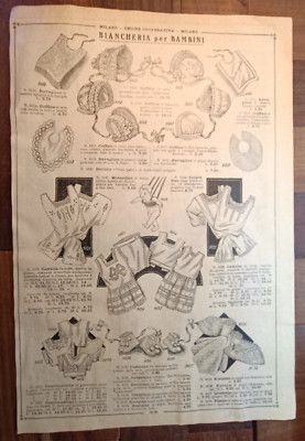 Wäsche Für Kinder Und Für Damen - Milano 1924 Katalog Nr. 104
