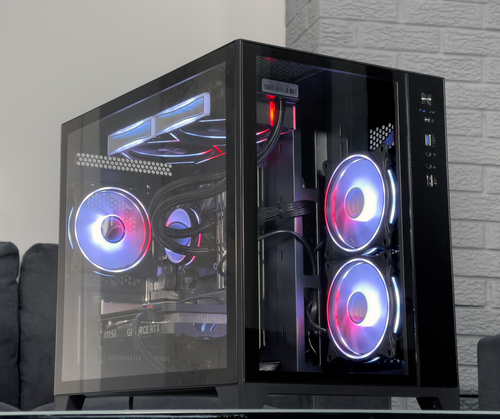 Gaming PC i7 12700KF / 32GB DDR4 / 16GB RX 9070 / 1TB NVMe SSD / Liquid Cooled Win 11 - Bild 5 von 7