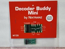 NIX Trainz NTZ8 Decoder Buddy Mini 2.2K Ohm Motherboard w/ 21-Pin Decoder Socket