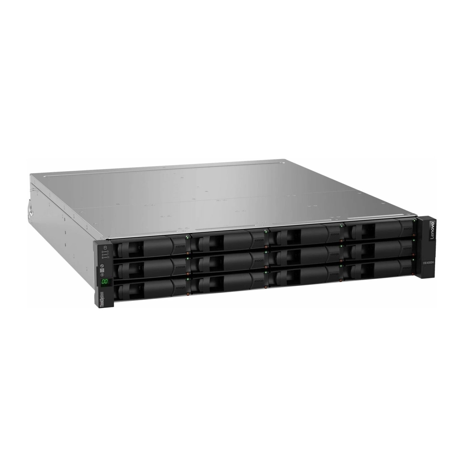 НОВЫЙ гибридный массив памяти Lenovo ThinkSystem DE4000H iSCSI HFA LFF 7Y74A002WW