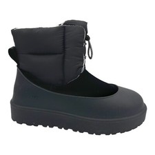 UGG CLASSIC MAXI TOGGLE BLACK SUEDE SHEEPSKIN WOMEN'S BOOTS US SIZE 6