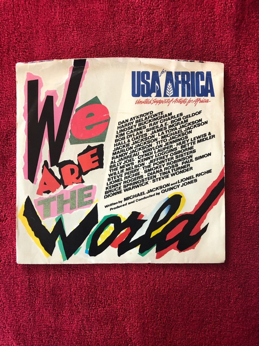 We Are The World　USA For Africa USA For Africa – We Are The World – Vinyl (Gatefold, LP