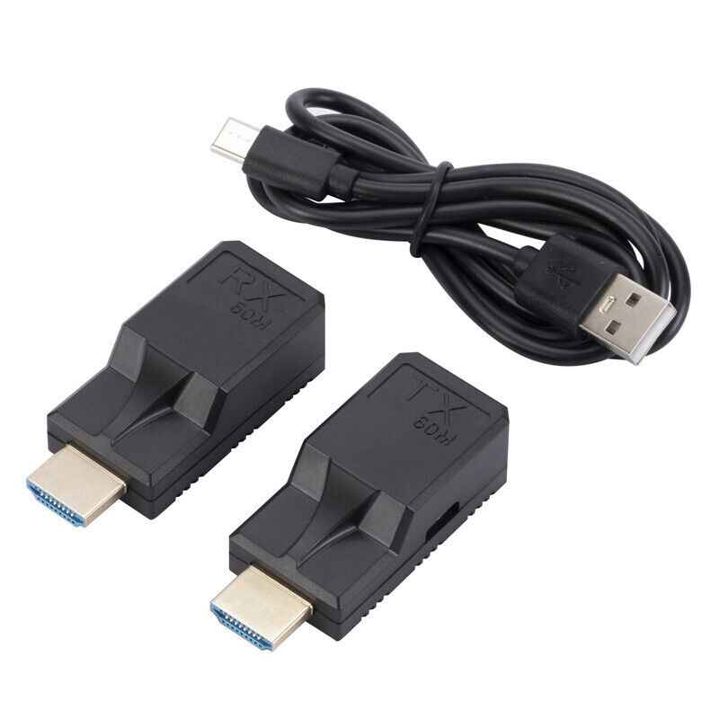 60M HDMI Extender 1080P HDMI Transmitter by RJ45 CAT5e CAT6 60M HDMI Extender 1080P HDMI Transmitter by RJ45 CAT5e CAT6