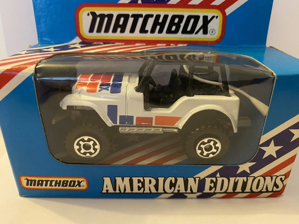 1983 MATCHBOX AMERICAN EDITIONS JEEP 4x4 Fabricado na China - NOVO na CAIXA (658) - Imagem 2 de 4