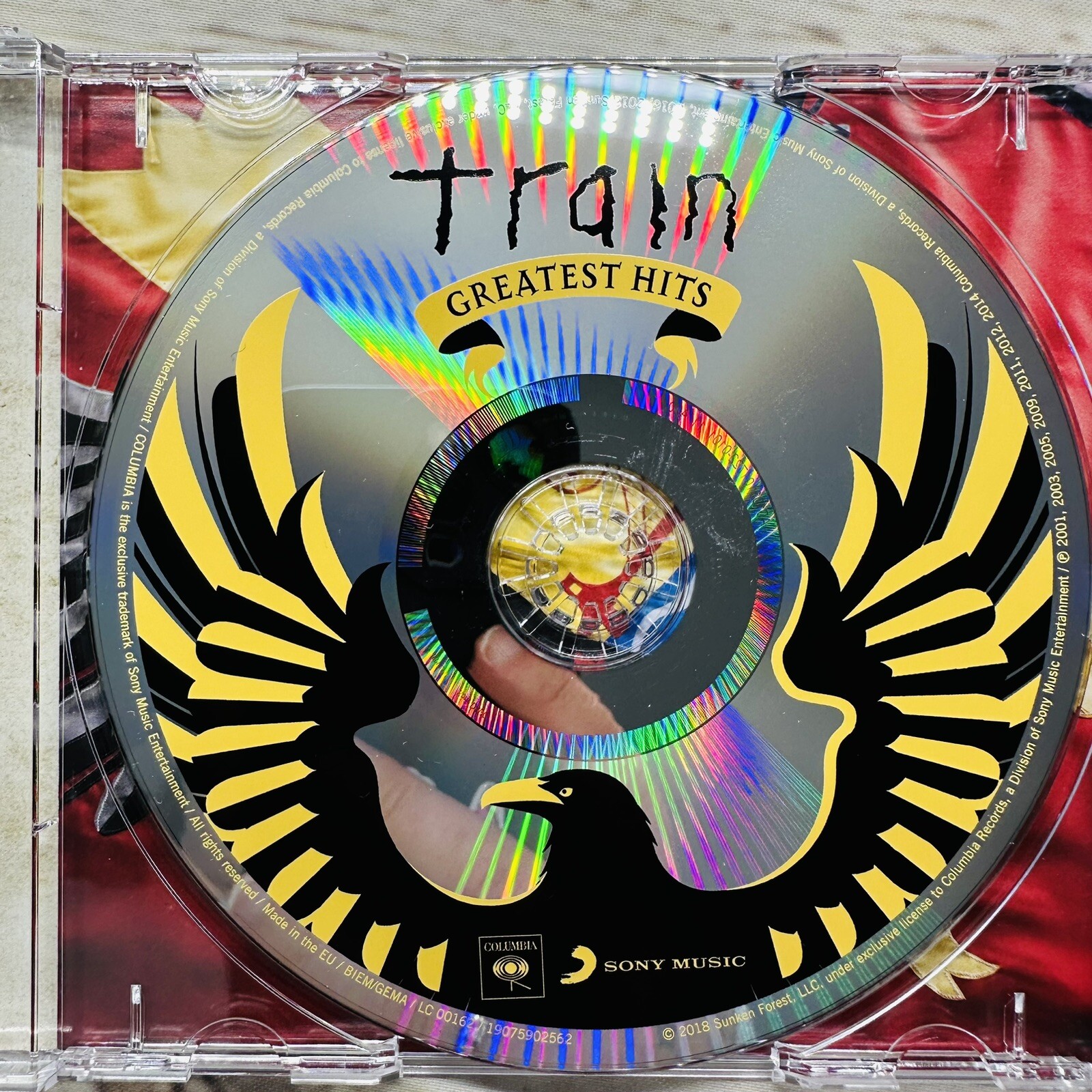 Train Greatest Hits CD Drop of Jupiter 2018 Very Good Condition eBay