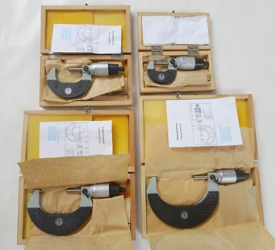 Made in Germany! Mikrometer 25-50mm 50-75mm 100ter Trommel irrtumsfreie Ablesung