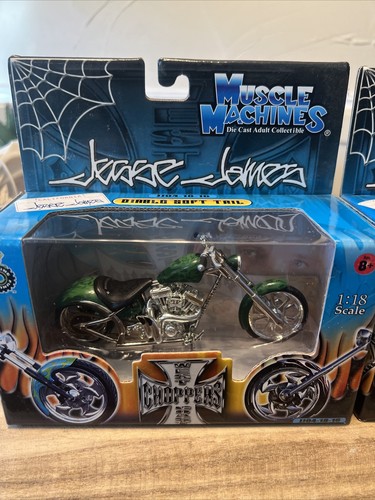 West Coast Choppers Jesse James EL Diablo 2 & Diablo 1/18 Diecast Motorcycle - Picture 2 of 9