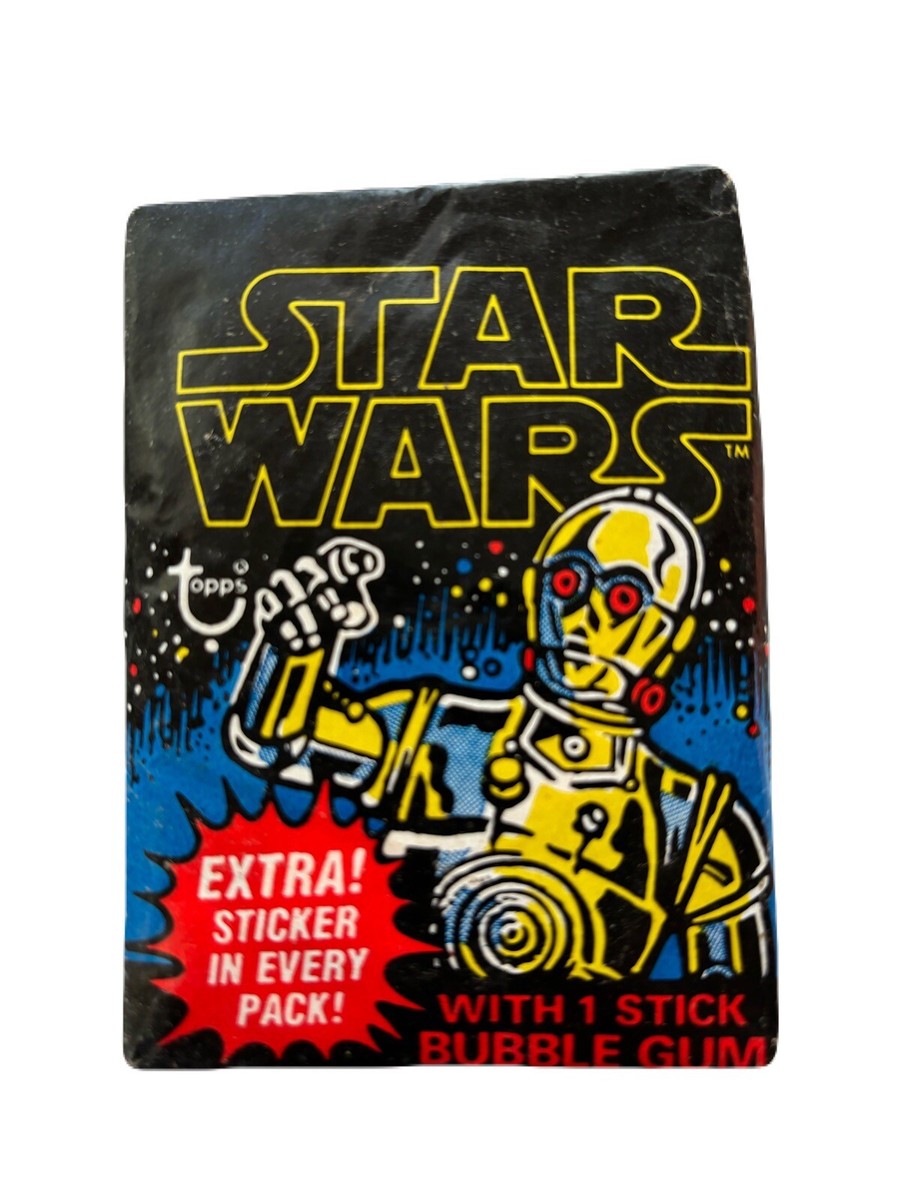 スターウォーズカードまとめ売り 1977 Topps Star Wars 1st Series Sealed Wax Pack - PSA Ready NM-MT