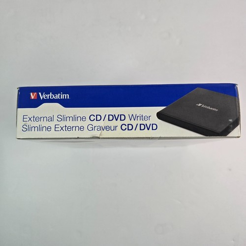 Verbatim 98938 External Slimline CD/DVD Writer - 第 3/7 張圖片
