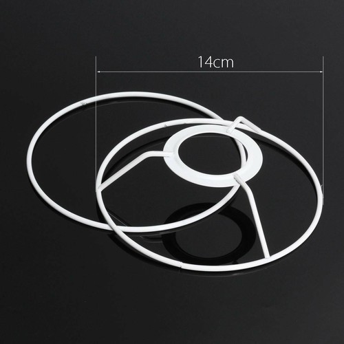 Lamp Wire Lamp Shade Rings Frame E27 DIY Table/Floor/Pendant Lamps 14/20/30CM - Picture 9 of 10