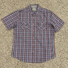 PD C Button Down Mens Shirt Sleeve Shirt