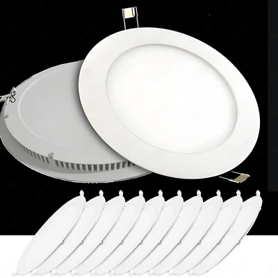 DEPMOG Panel LED Foco empotrable Plano empotrable Foco foco de techo Lámpara de techo