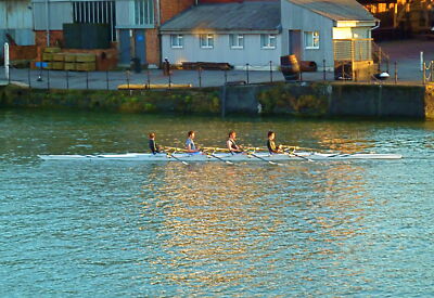 Foto 12x8 Training auf dem schwimmenden Hafen Bristol Mitglieder des nahe gelegenen Bris c2011