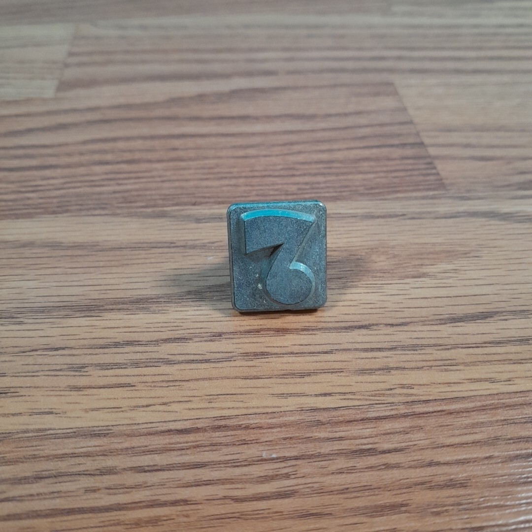 Vtg. Crafttool Co. Musical Note Metal Punch Leather Stamp