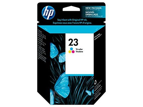 HP 23 Tri-Color Ink Cartridge C1823D Genuine T0R41D 649 Pages Colour 720c 160 DJ - Afbeelding 1 van 1