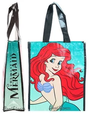 NEW Disney The Little Mermaid Ariel Reusable Grocery Shopping ECO Tote Gift Bag
