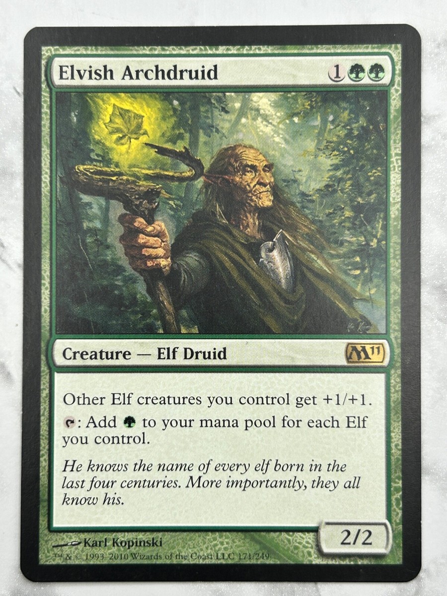Elvish Archdruid Core Set 2011 M11 - MTG Magic the Gathering - NM