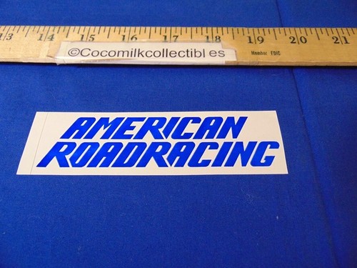 Vintage Decal Sticker American Roadracing Motorcycle Road Racing Race Bike