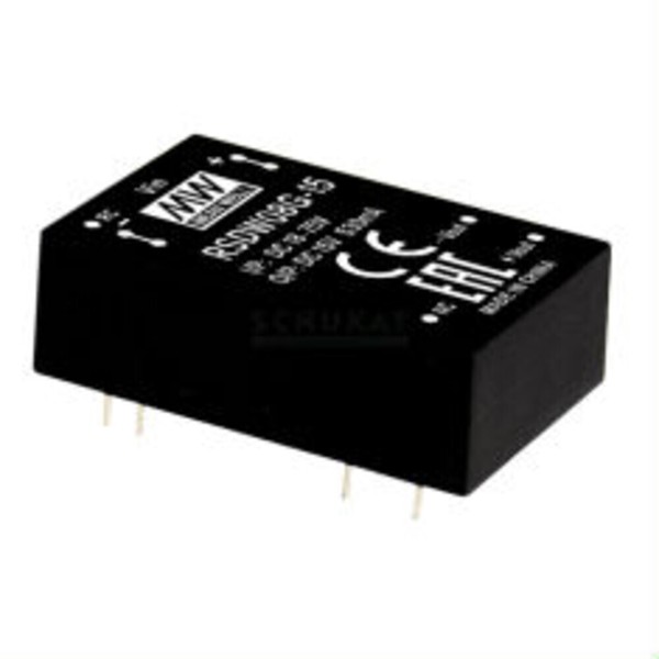 Meanwell RSDW08G-03, Dc Dc-Wandler Modul-Serie, 18-75V:+3,3V 2000Ma 8W-image