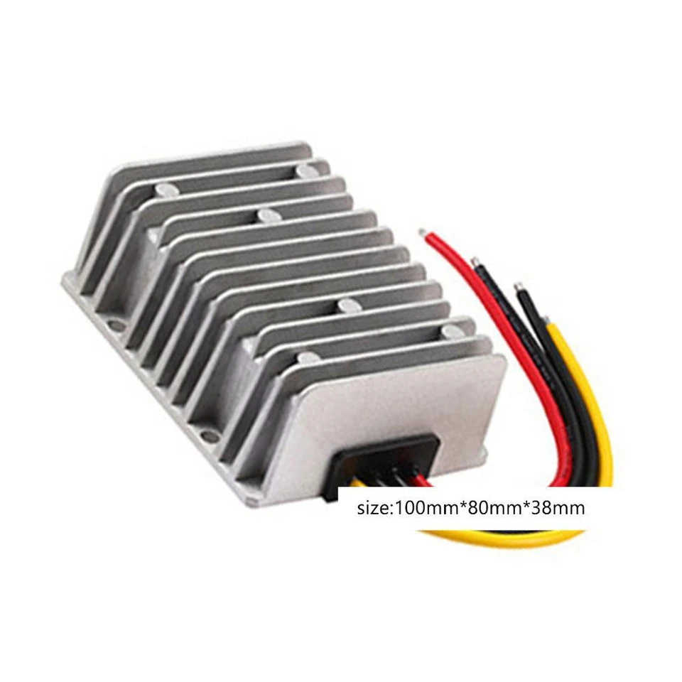 Imperméable Régulateur Convertisseur Tension 48V-12V Alimentation Module 30A FR - Photo 3/4