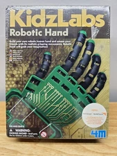SEALED 4M Kidzlabs Robotic Hand Kit - DIY Mechanical Robot Science - STEM Toys