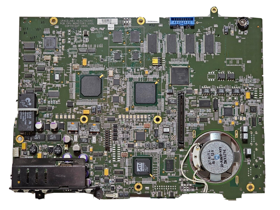 Spacelabs 670-1275-07 PCB CPU Board For Patient Monitor, Rev.H, 388 ...