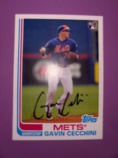 2017 Topps Archives Gavin Cecchini Rookie #109 New York Mets