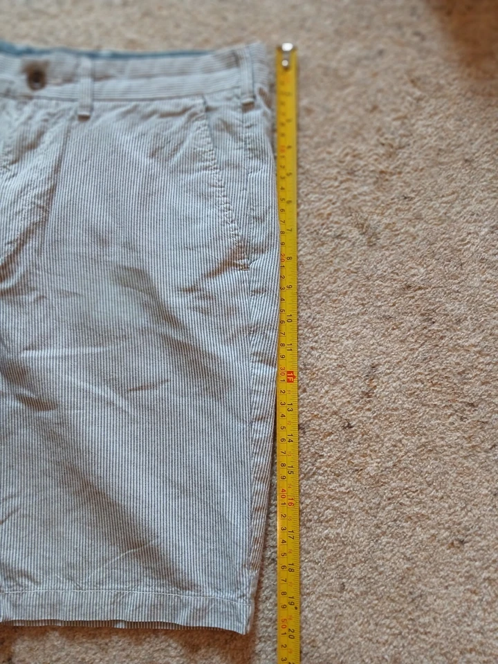 MARKS & SPENCER 32 M&S COLLECTION Mens 100% COTTON SHORTS 32" WAIST - Image 4 of 4