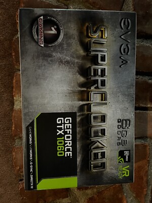 EVGA GTX 1060 6GB SC - NVIDIA GeForce