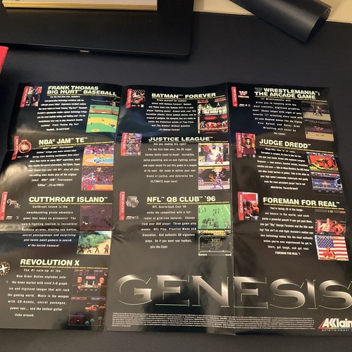 NFL Quarterback Club 96 (Sega Genesis, 1996) Complete In Box - Picture 12 of 12